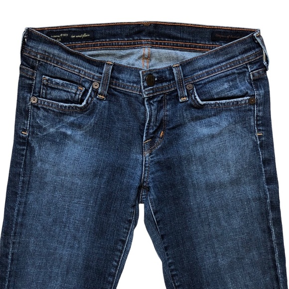 COH Simone #105 Stretch Low Waist Flare Size 26 HEMMED - Picture 4 of 13